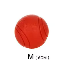 Ultra-Durable Rubber Bouncy Ball Dog Toy — Chew-Resistant Fetch (S–XL)