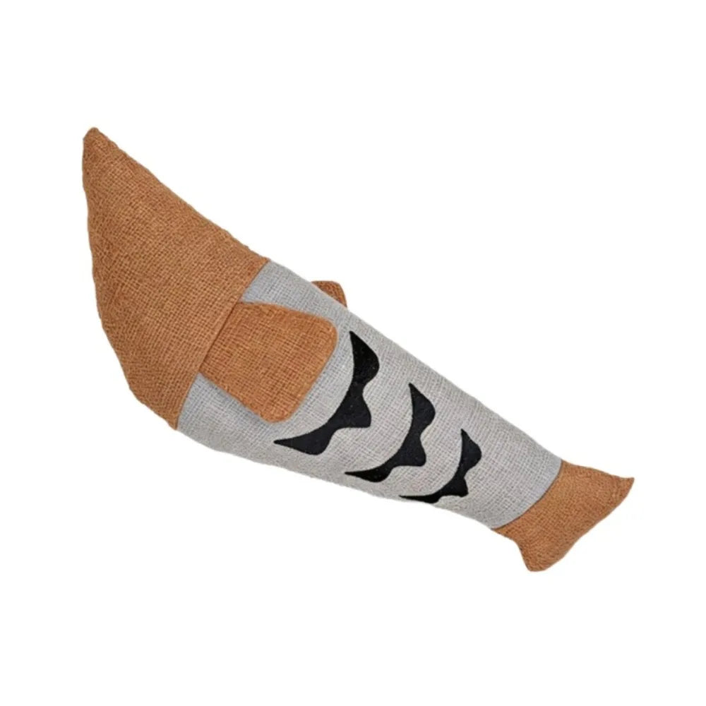 Crinkle fish cat kicker toy — photo 17