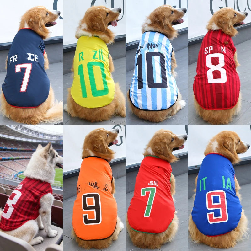 2026 Soccer Dog & Cat Jersey — Quick-Dry Breathable Mesh Football Shirt