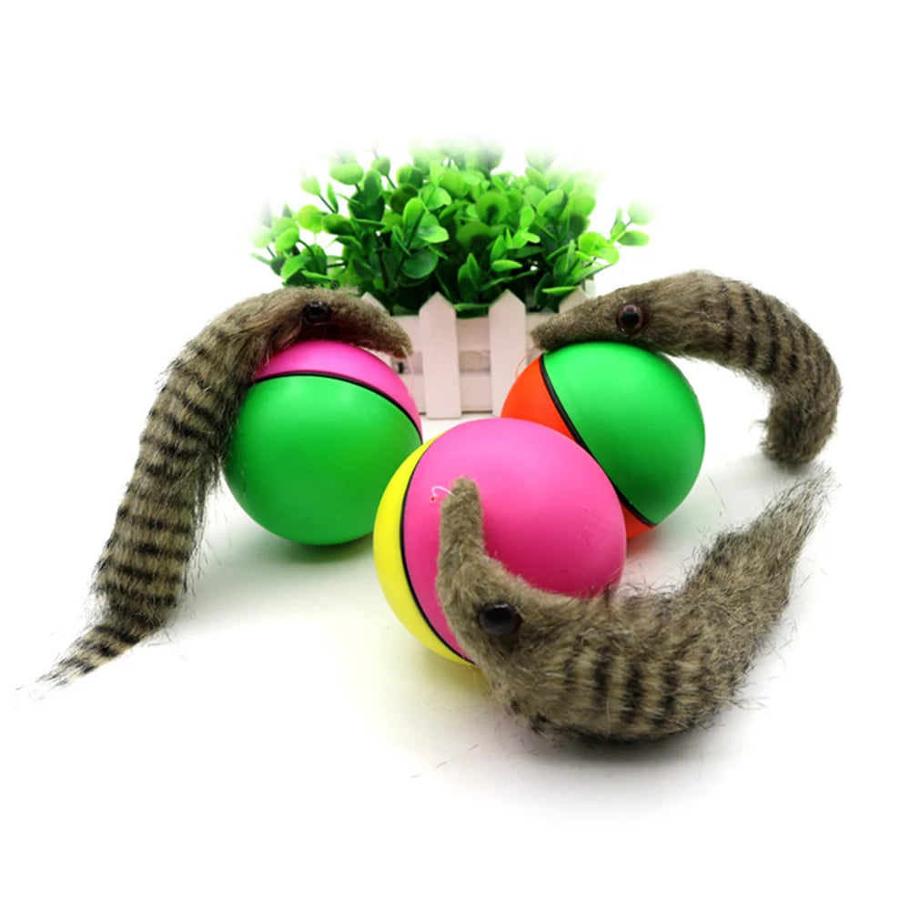 Interactive rolling ball toy for dogs and cats — photo 15