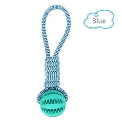 IQ treat ball rope dog toy — photo 17