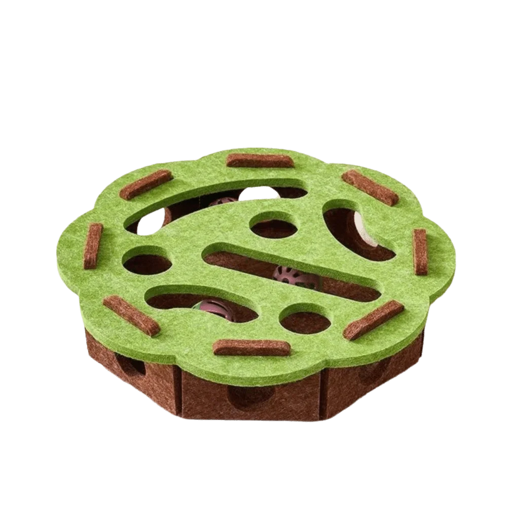 Felt puzzle box cat toy — photo 13