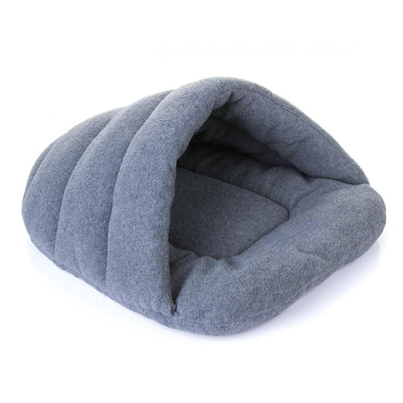 Cave Dog Bed – Slipper-Style Cozy Hideaway for Puppies & Cats