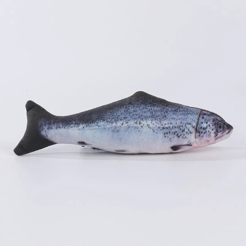 Simulation Fish Cat Toy — Realistic Plush Kicker Teaser for Cats