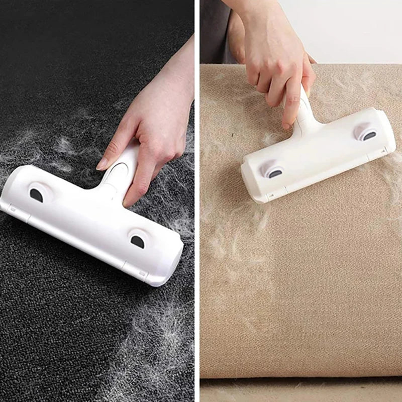 Pet Hair Remover Roller – Reusable Fur Brush for Sofa & Car
