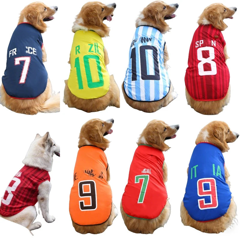 2026 Soccer Dog & Cat Jersey — Quick-Dry Breathable Mesh Football Shirt
