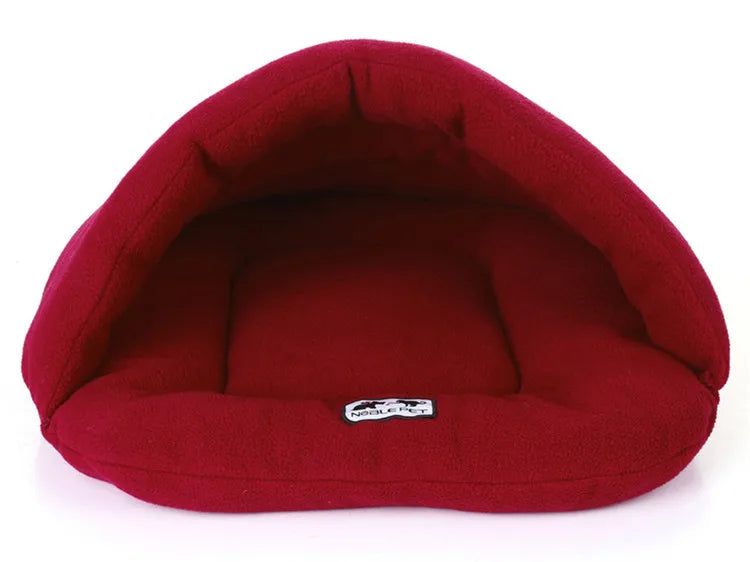Cave Dog Bed – Slipper-Style Cozy Hideaway for Puppies & Cats