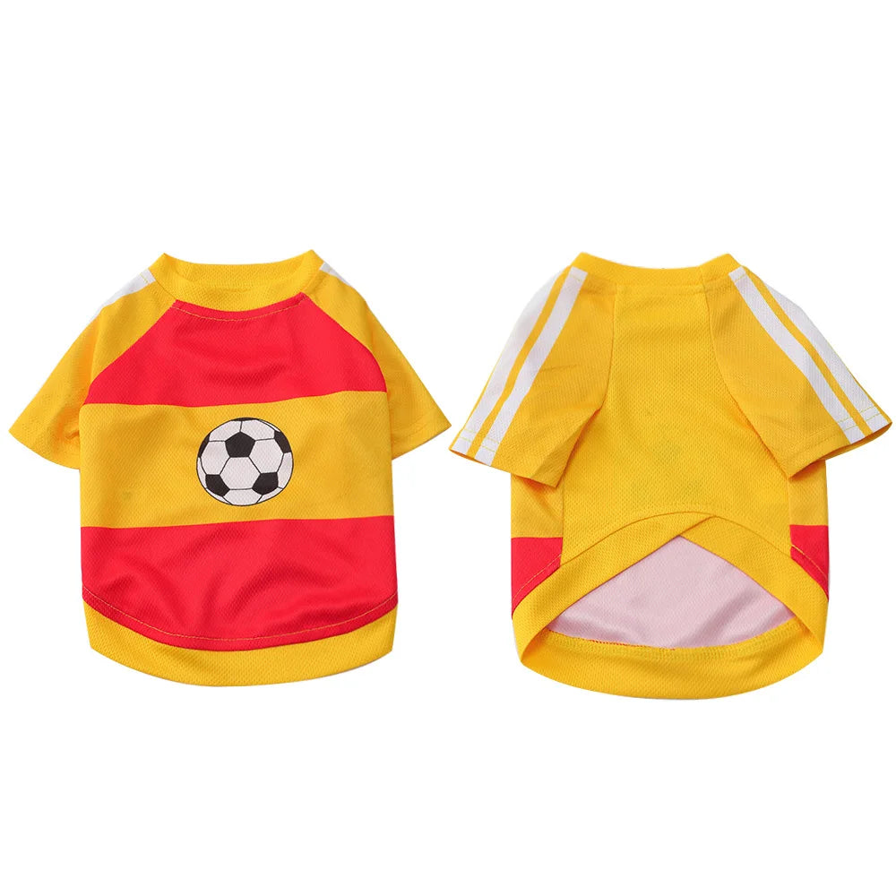2026 World Cup Dog Jersey — Multi-Country Team Soccer Shirt (Breathable Mesh)
