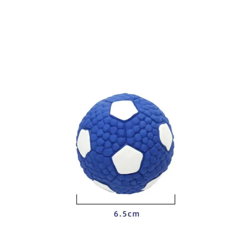 Squeaky Dog Ball — Bite-Resistant Fetch & Teeth-Cleaning Play Ball