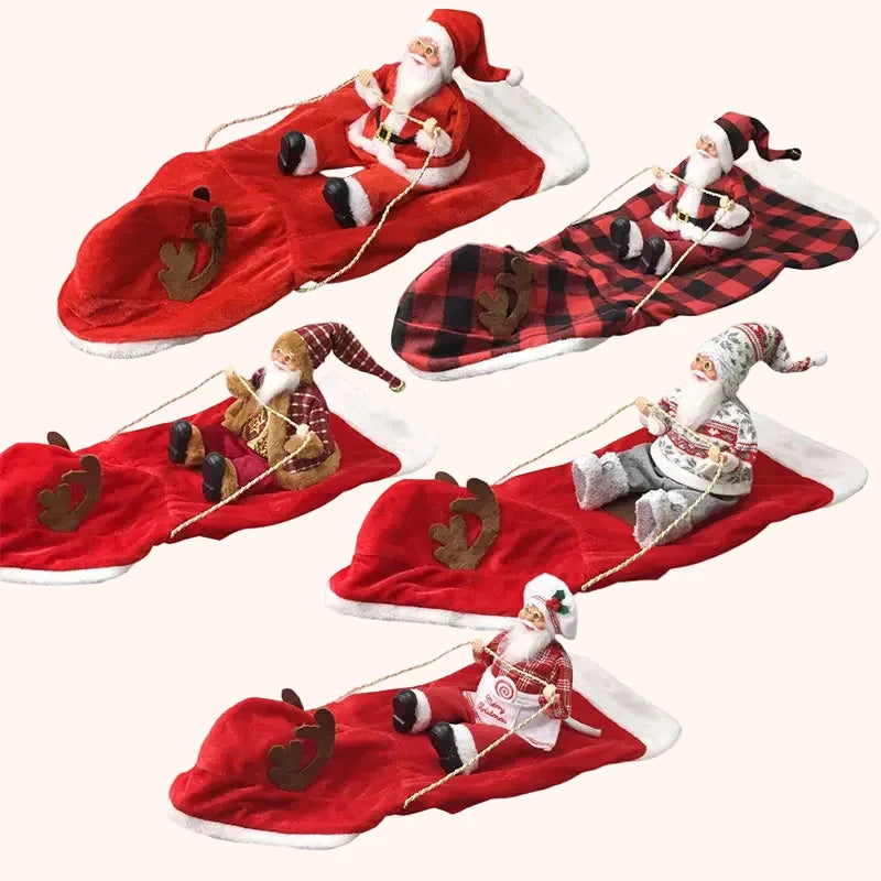Santa Rider Dog Costume – detail view 4