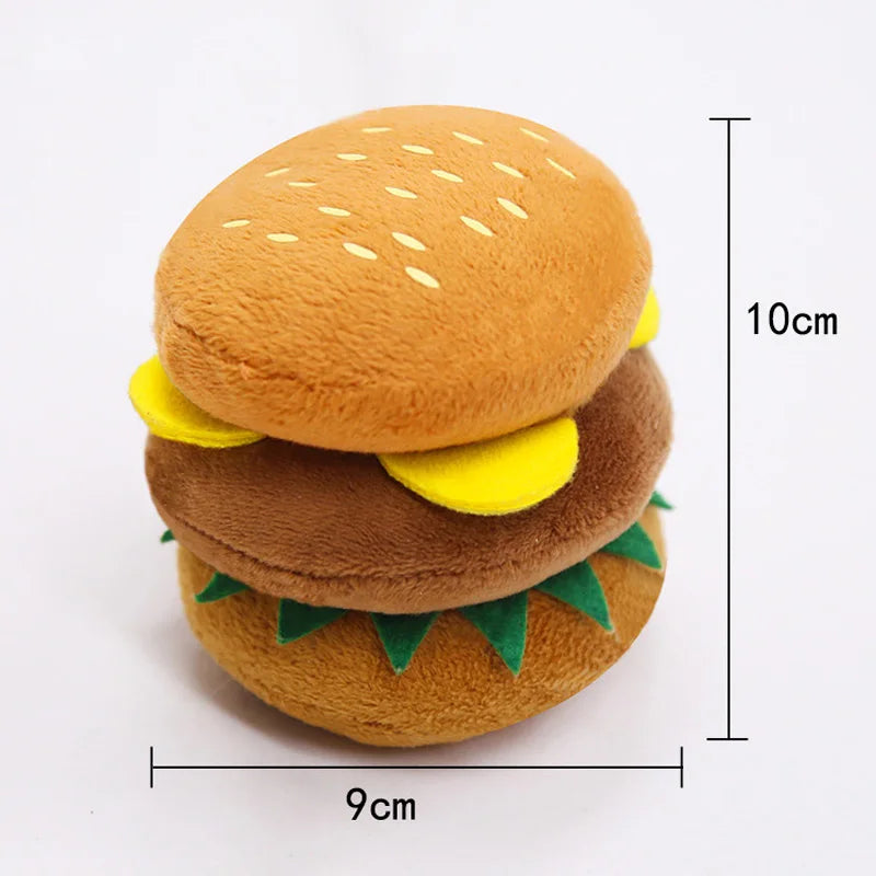 Fast food squeaky plush dog toy — photo 16