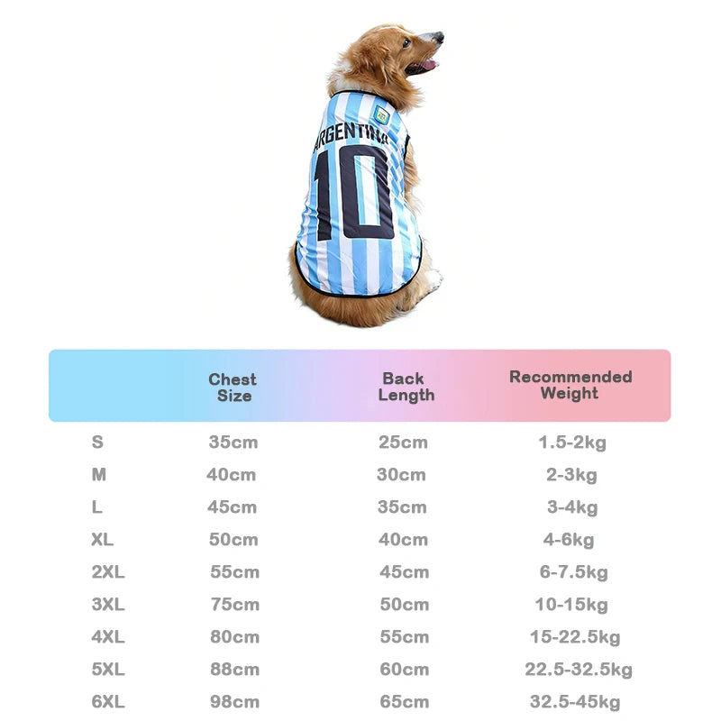 2026 Soccer Dog & Cat Jersey — Quick-Dry Breathable Mesh Football Shirt