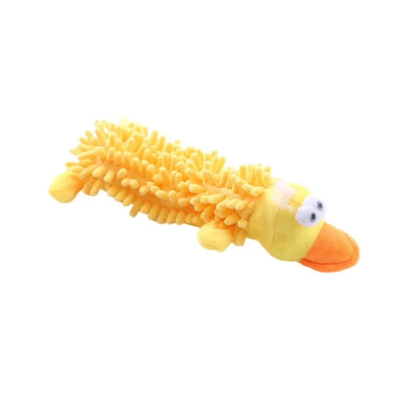 25cm Plush Squeaky Dog Toy — Cute Animal Cuddle & Play Buddy