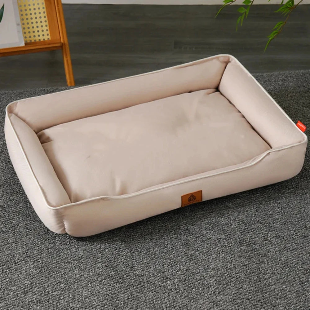 Square Dog Bed Mattress – Waterproof Bite-Resistant Pet Sofa