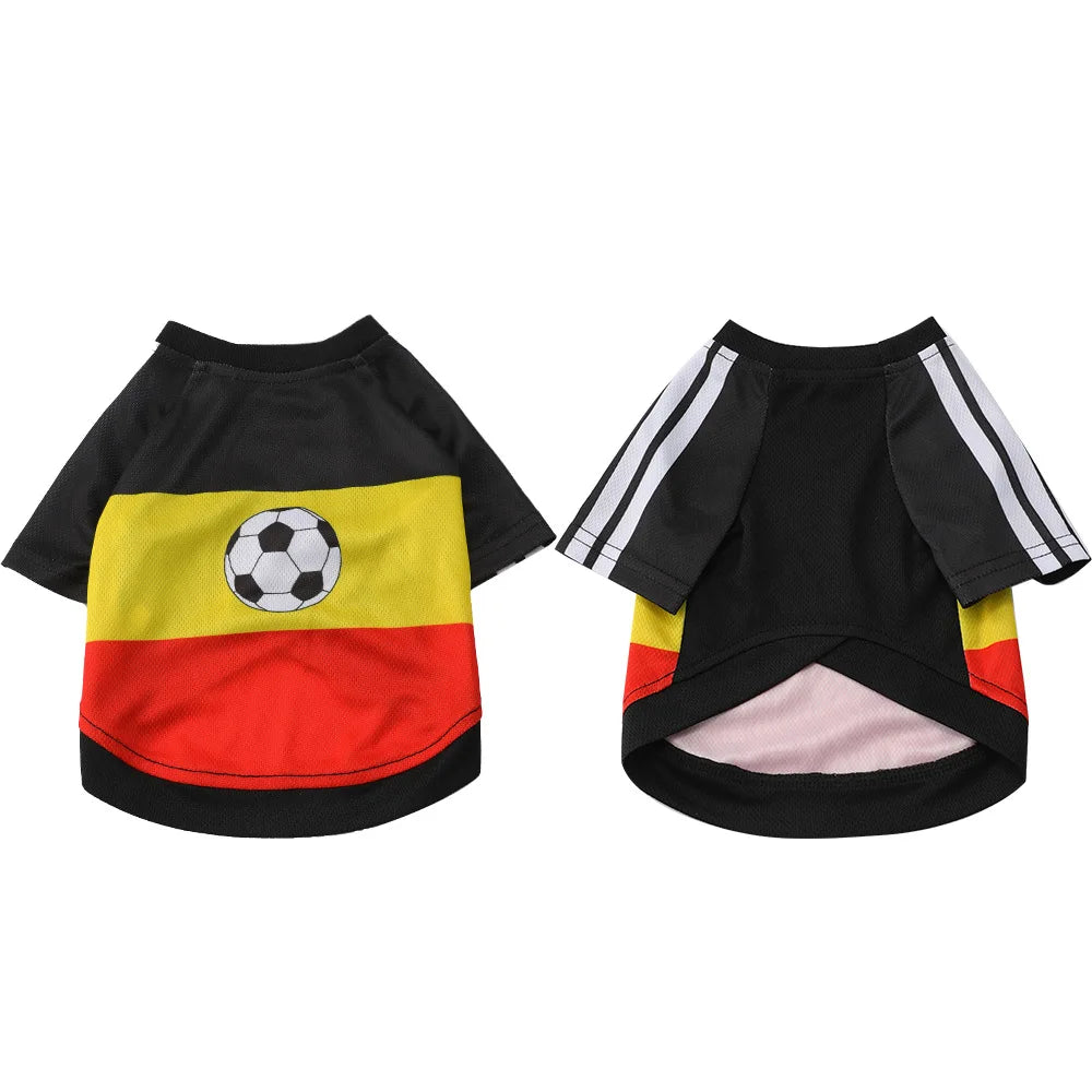 2026 World Cup Dog Jersey — Multi-Country Team Soccer Shirt (Breathable Mesh)