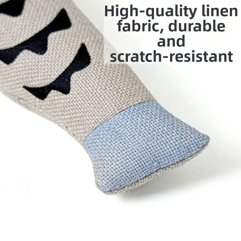 Crinkle fish cat kicker toy — photo 4