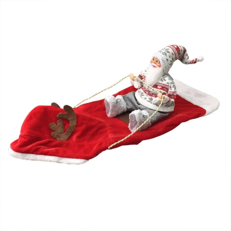 Santa Rider Dog Costume – Sweater style