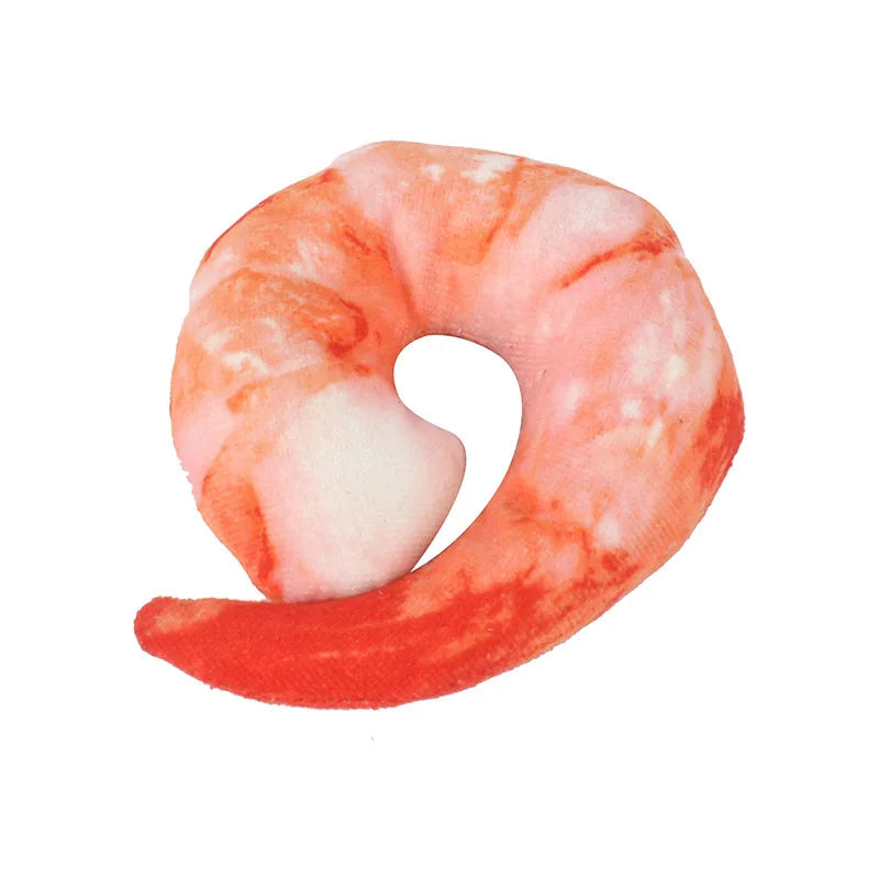 Squeaky pizza plush dog toy — photo 14
