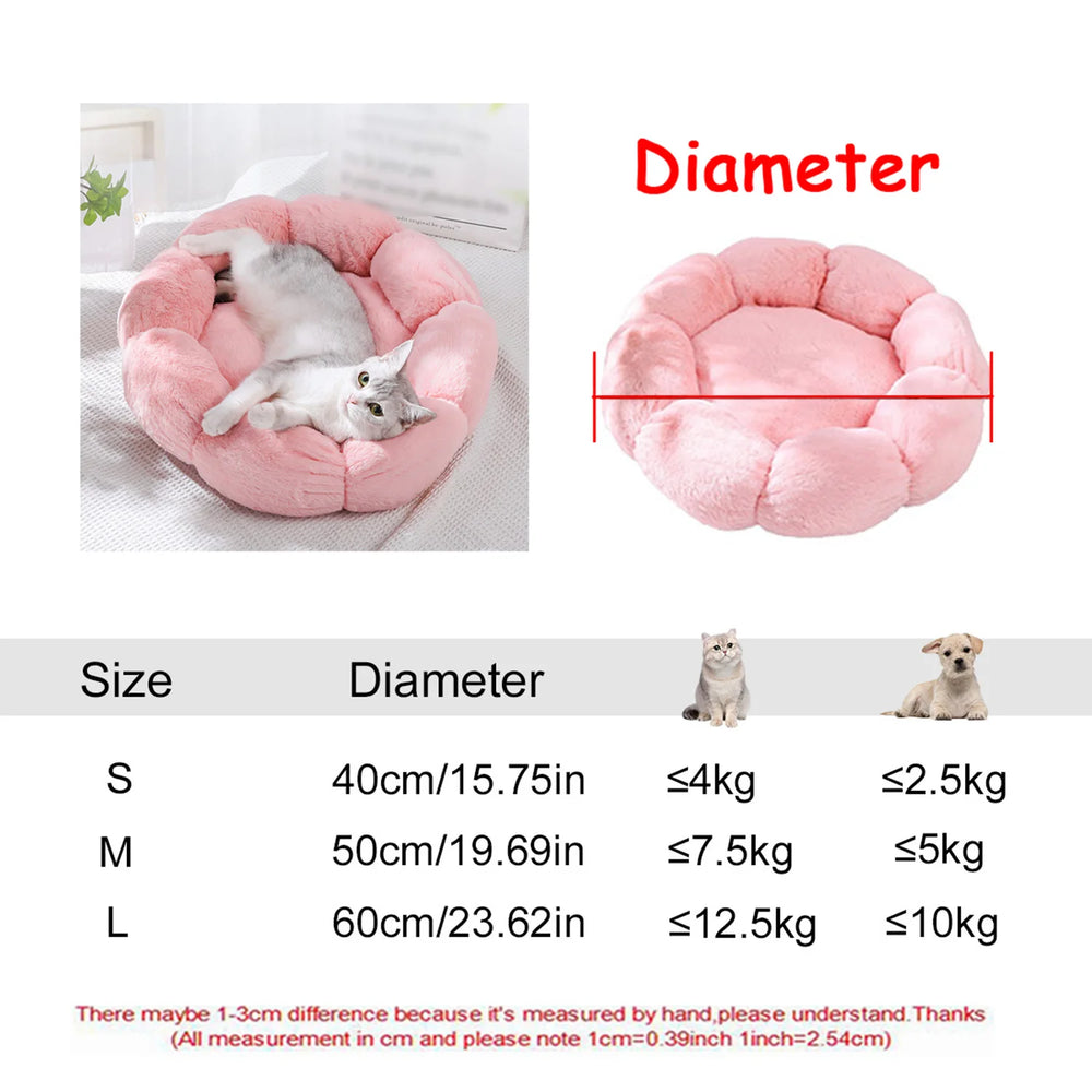 Donut Cuddler Dog Bed – Removable-Cover Plush Nest for Medium Dogs