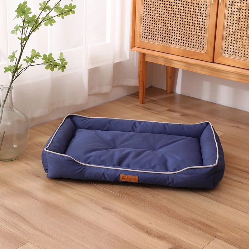 Square Dog Bed Mattress – Waterproof Bite-Resistant Pet Sofa