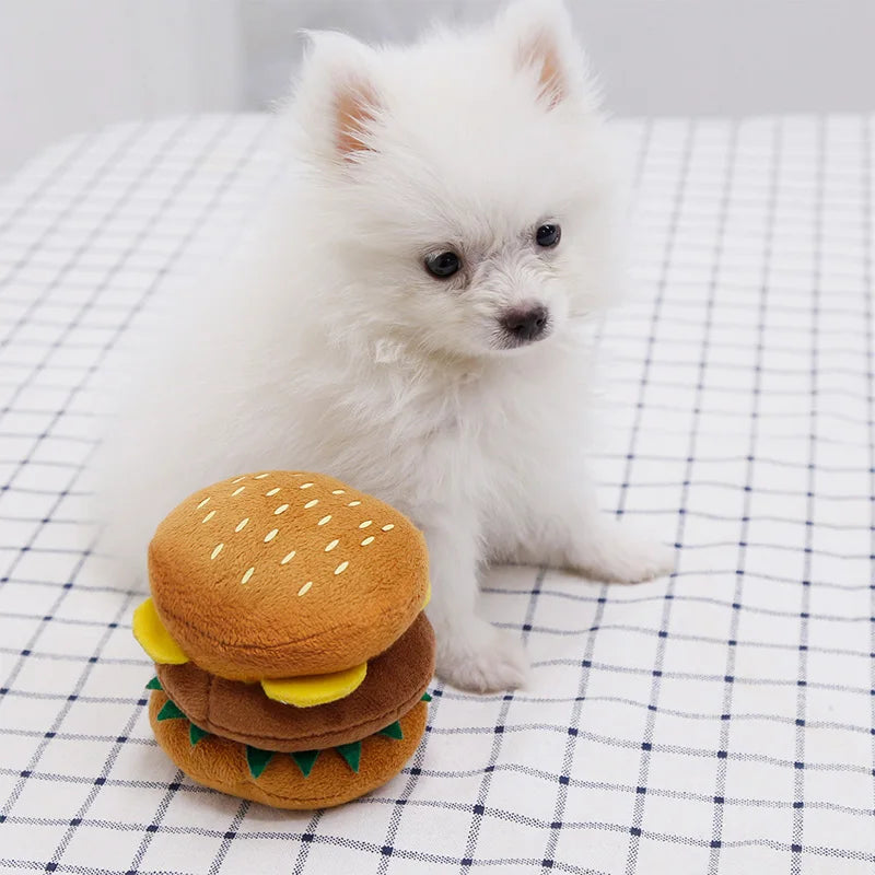 Fast food squeaky plush dog toy — photo 10