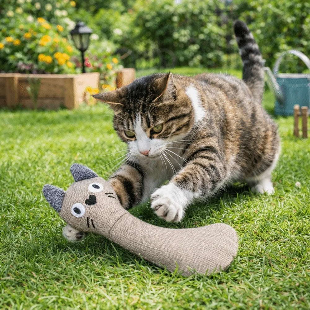 Crinkle fish cat kicker toy — photo 10