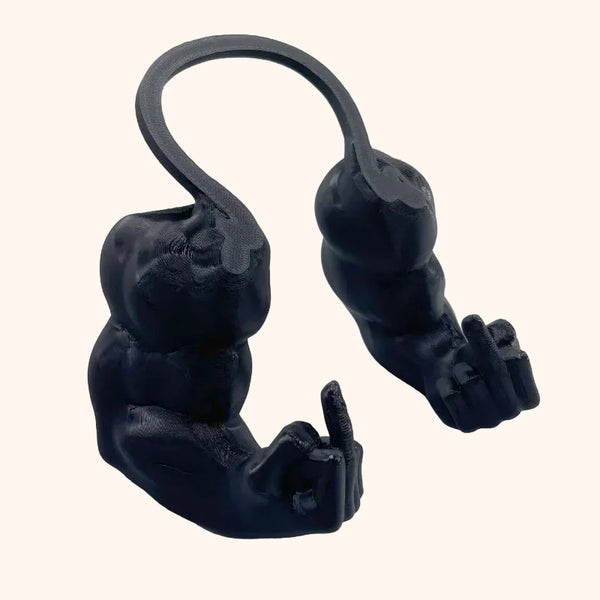 Middle Finger Cat Arm – Funny 3D-Printed Muscle Arm Prop – view 4