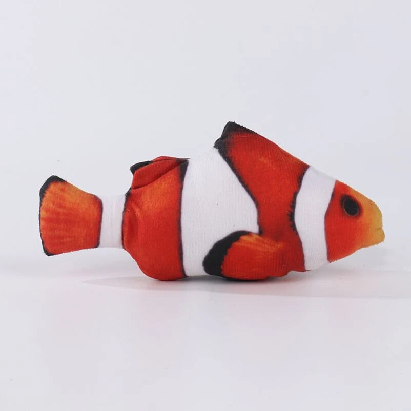 Simulation Fish Cat Toy — Realistic Plush Kicker Teaser for Cats