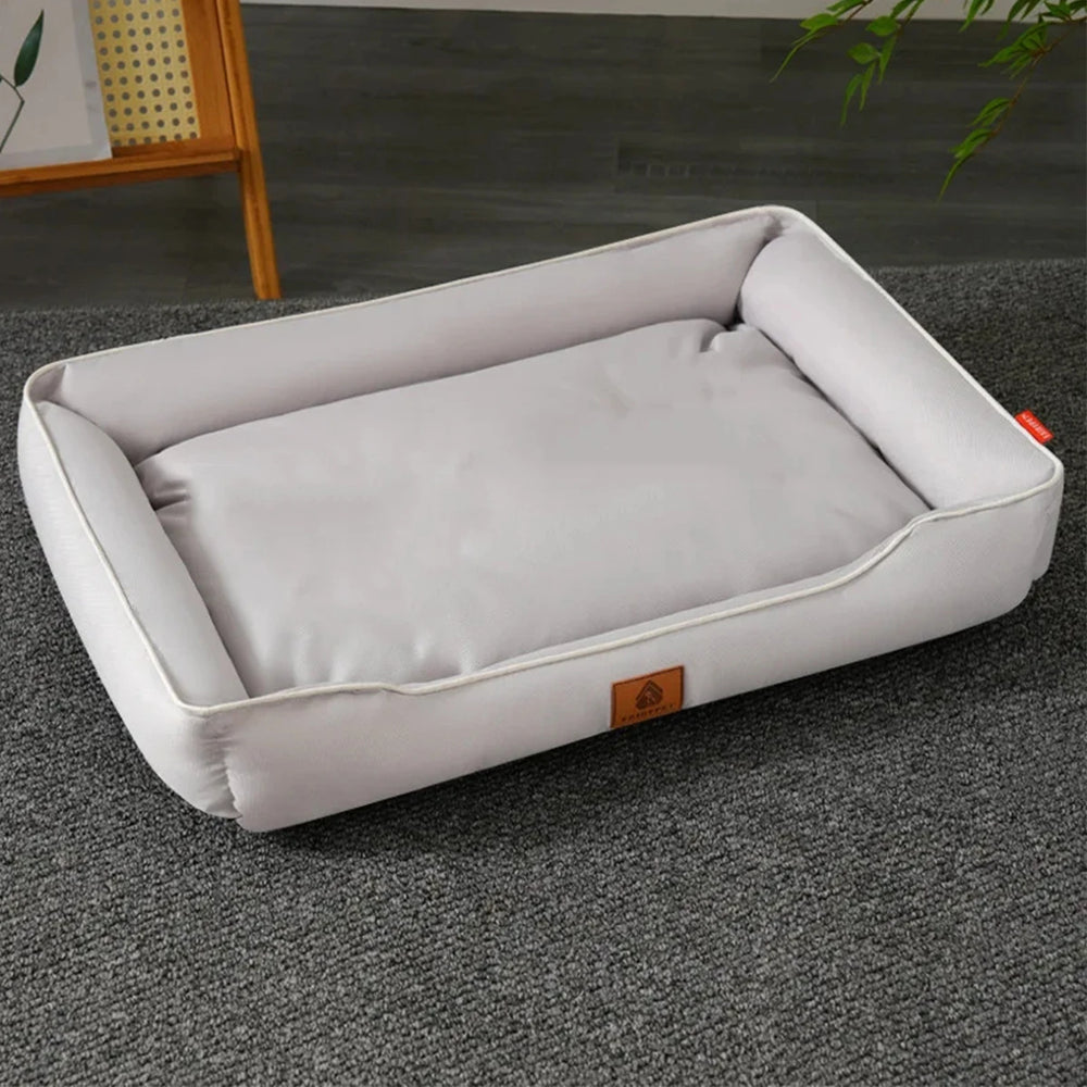 Square Dog Bed Mattress – Waterproof Bite-Resistant Pet Sofa