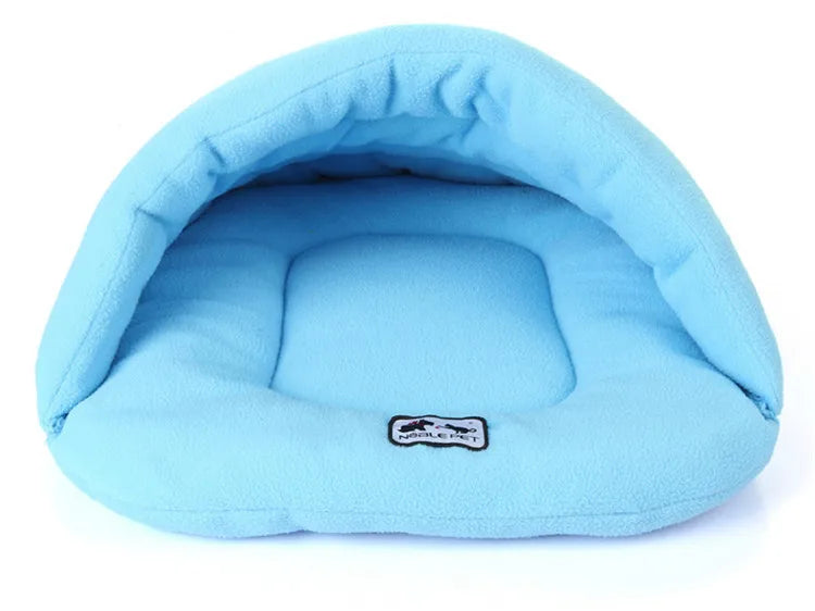 Cave Dog Bed – Slipper-Style Cozy Hideaway for Puppies & Cats
