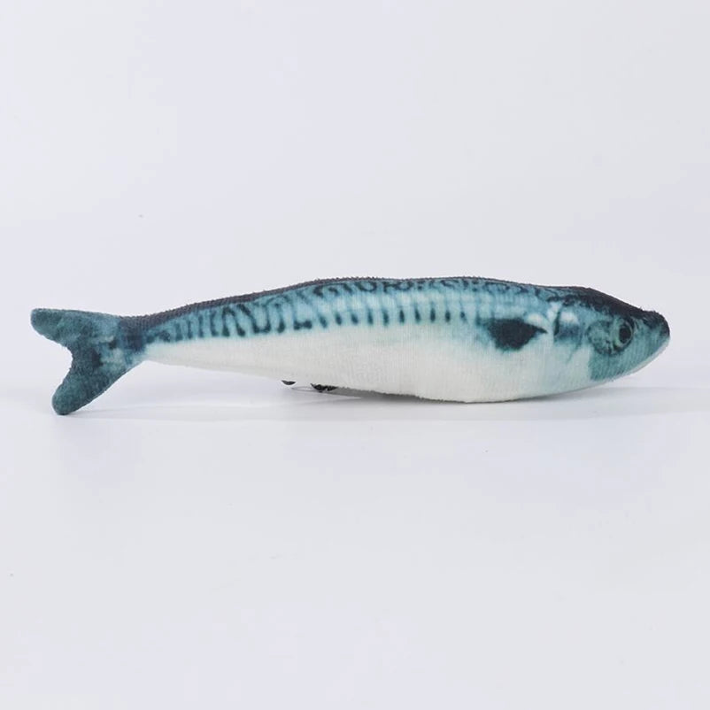 Simulation Fish Cat Toy — Realistic Plush Kicker Teaser for Cats