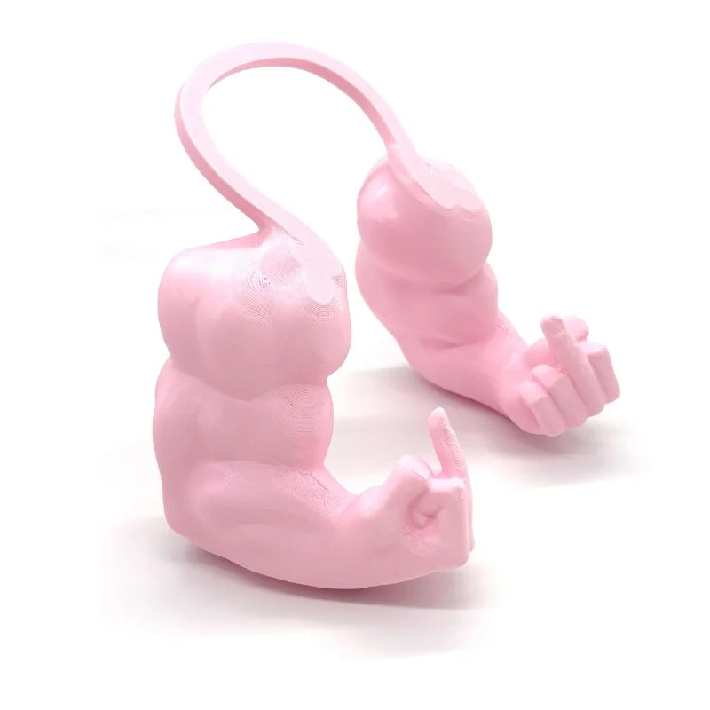 Middle Finger Cat Arm – Funny 3D-Printed Muscle Arm Prop