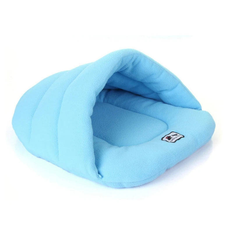 Cave Dog Bed – Slipper-Style Cozy Hideaway for Puppies & Cats