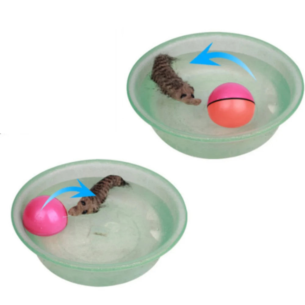 Interactive rolling ball toy for dogs and cats — photo 13