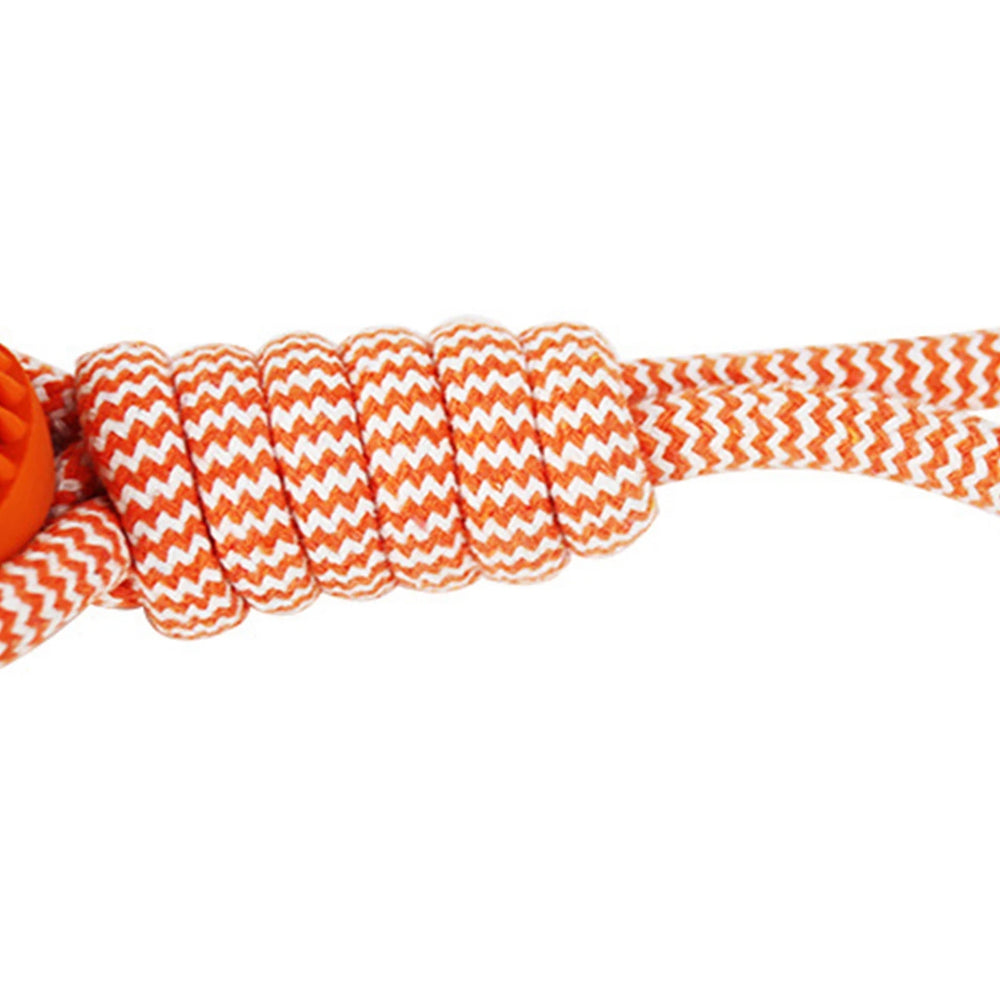 IQ treat ball rope dog toy — photo 12