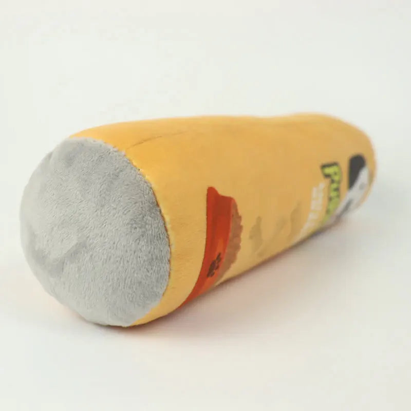 Squeaky cartoon plush dog toy — photo 4
