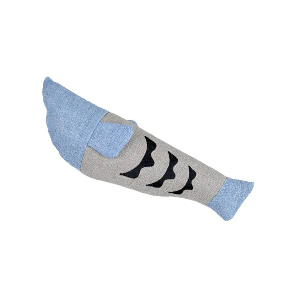Crinkle fish cat kicker toy — photo 16