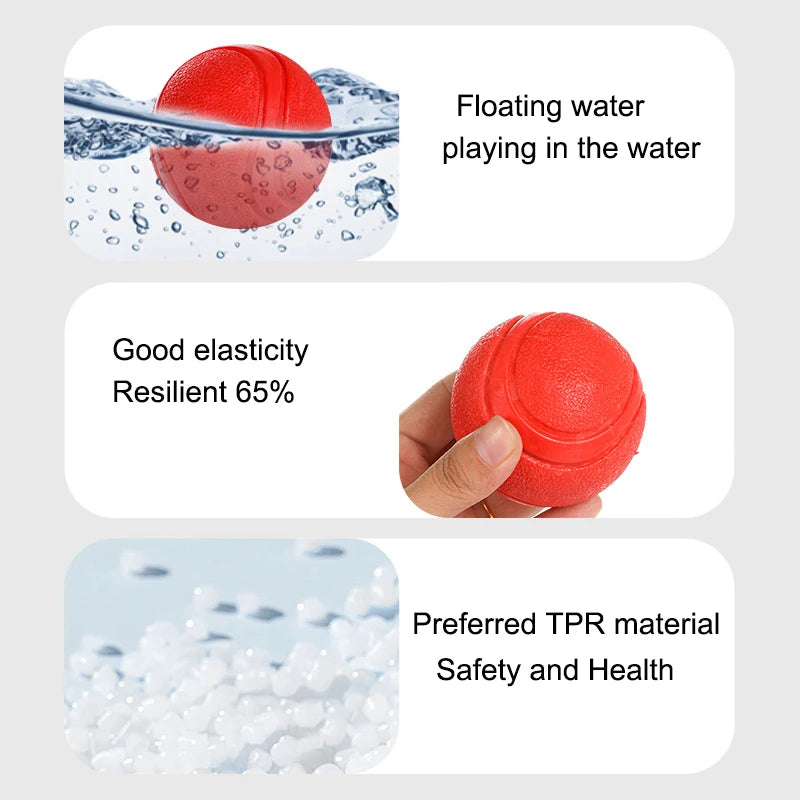 Durable rubber ball dog toy — photo 5
