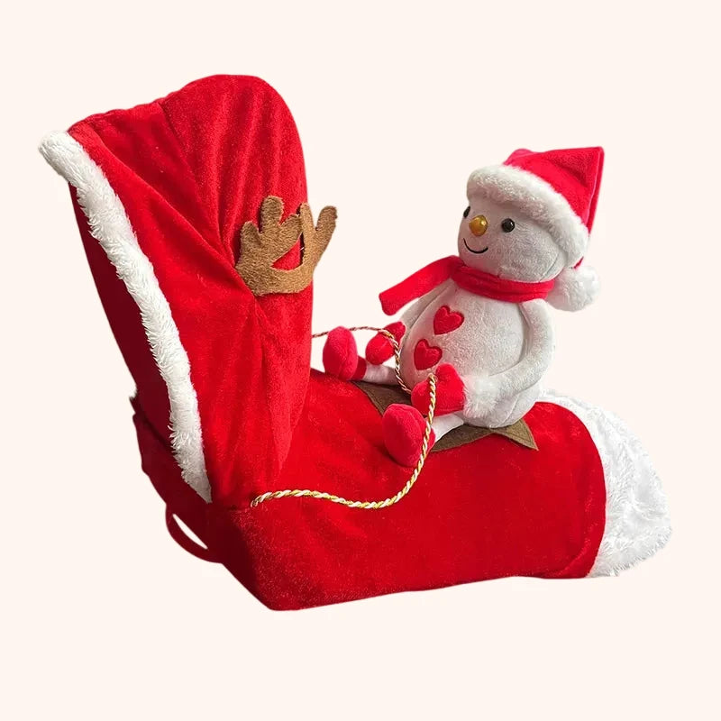 Santa Rider Dog Costume – detail view 3
