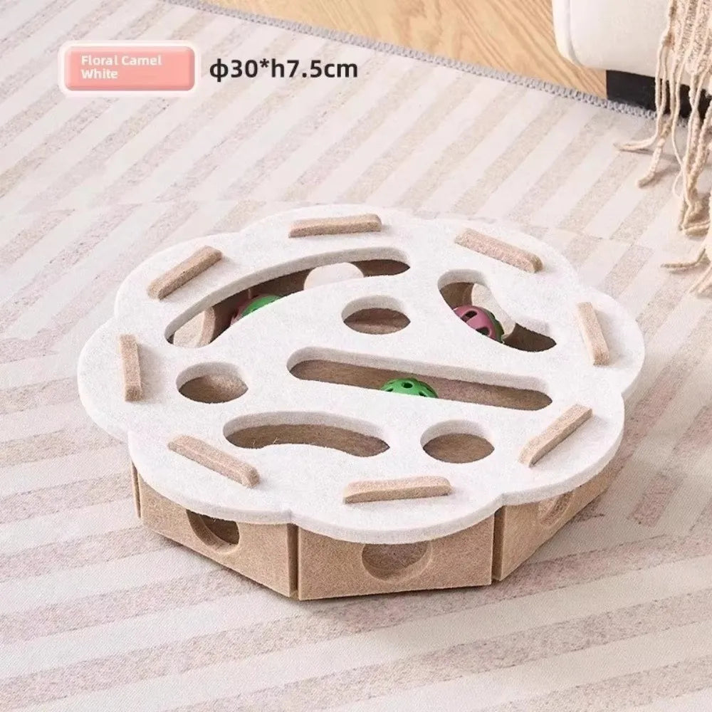 Felt puzzle box cat toy — photo 5