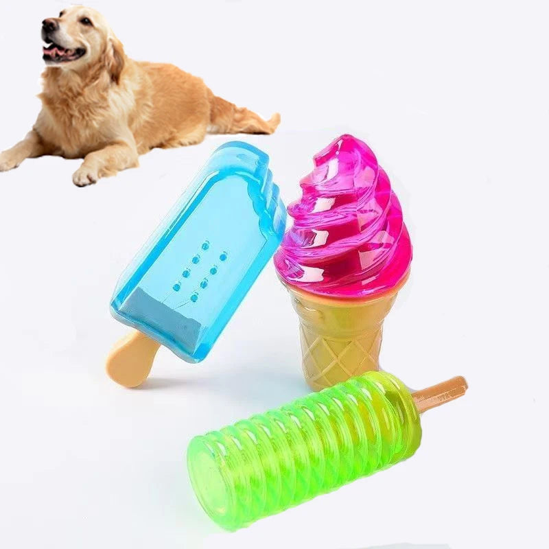 Freezable ice cream chew toy for dogs — main product photo