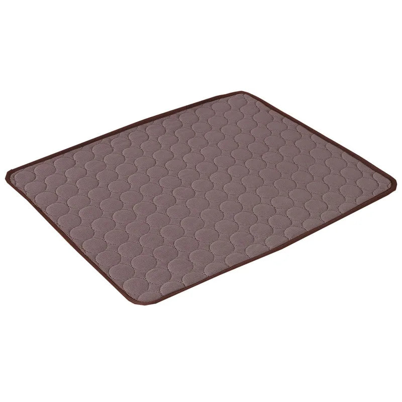 Dog Cooling Mat – Ice-Pad Summer Bed for Dogs & Cats