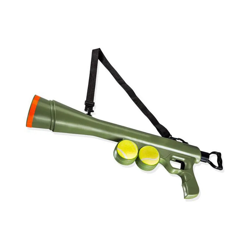 Dog Ball Launcher Toy – Interactive Fetch Trainer with 2 Balls