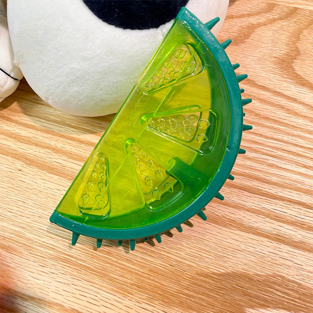 Freezable fruit pet chew toy — photo 8