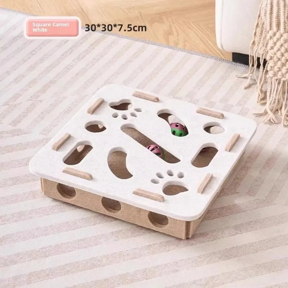 Felt puzzle box cat toy — photo 9