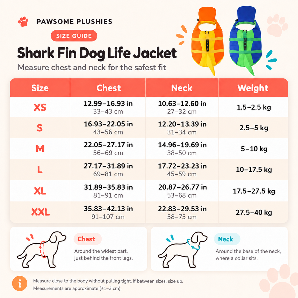 Shark Fin Dog Life Jacket – detail view 3