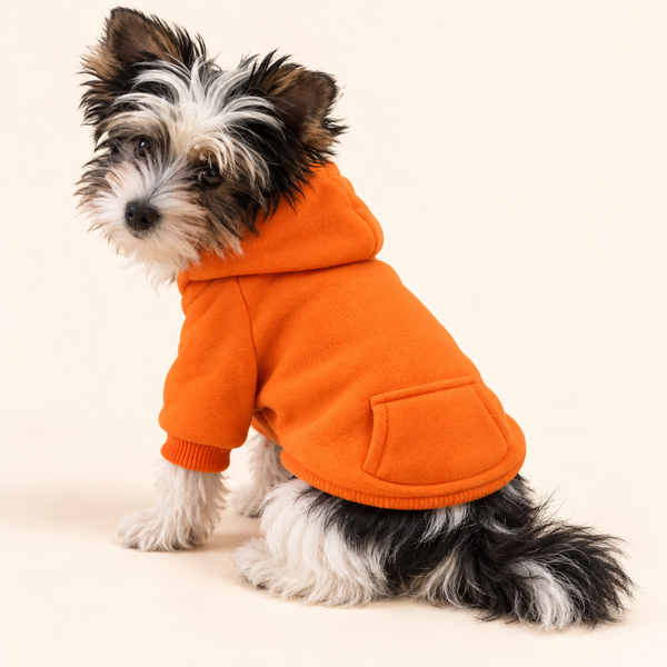 Pocket Dog Hoodie – Soft Two-Leg Pet Sweatshirt