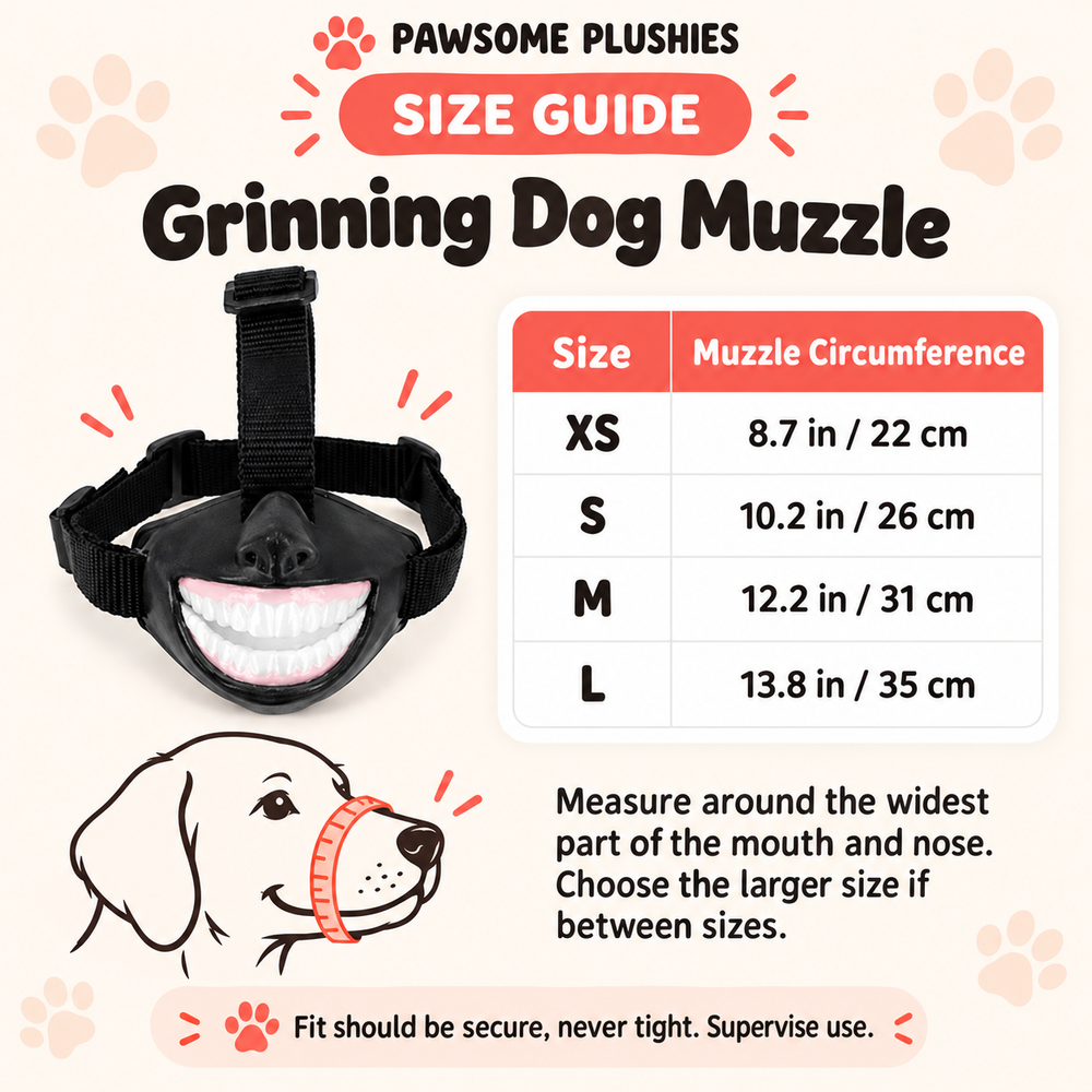 Funny Grinning Dog Muzzle – detail view 2