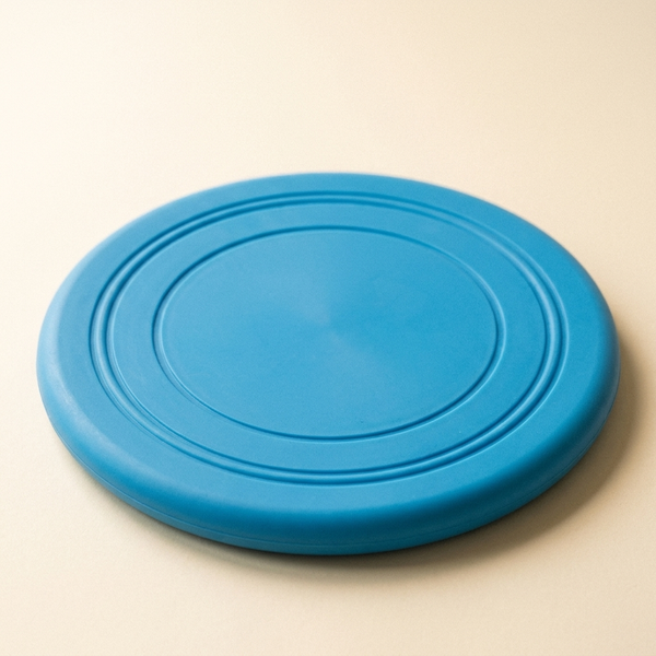 Silicone Flying Disc Dog Toy — Soft Chew-Resistant Flyer for Fetch