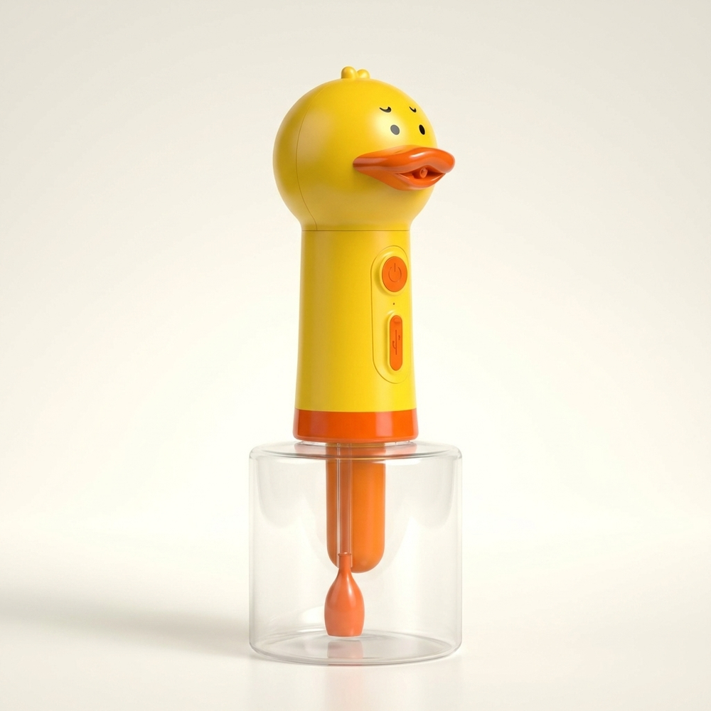 Duck Pet Bath Foam Machine – USB Automatic Soap Foamer
